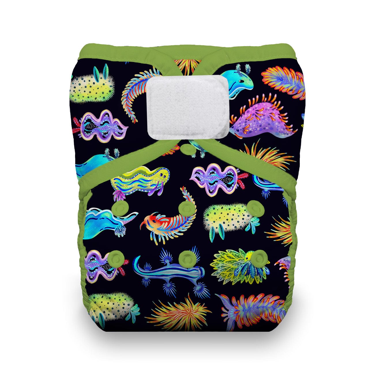 Sea Parade Natural One Size HOOK & LOOP Pocket Diaper Thirsties Lil Tulips