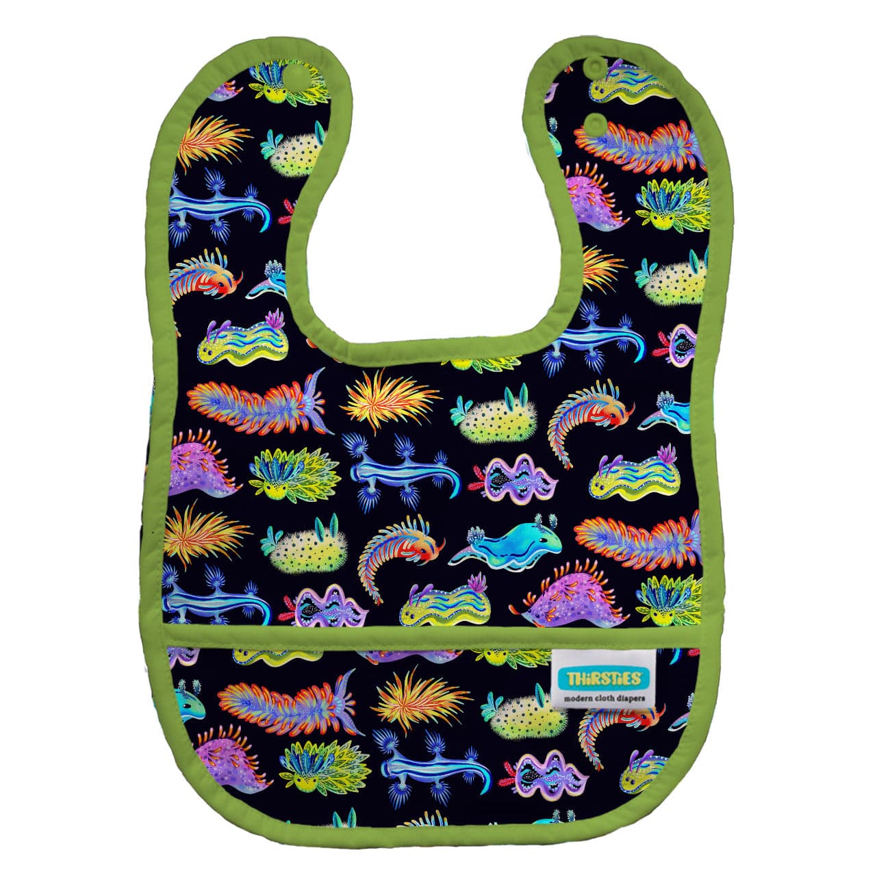 Sea Parade Pocket Bib Thirsties Bibs Lil Tulips