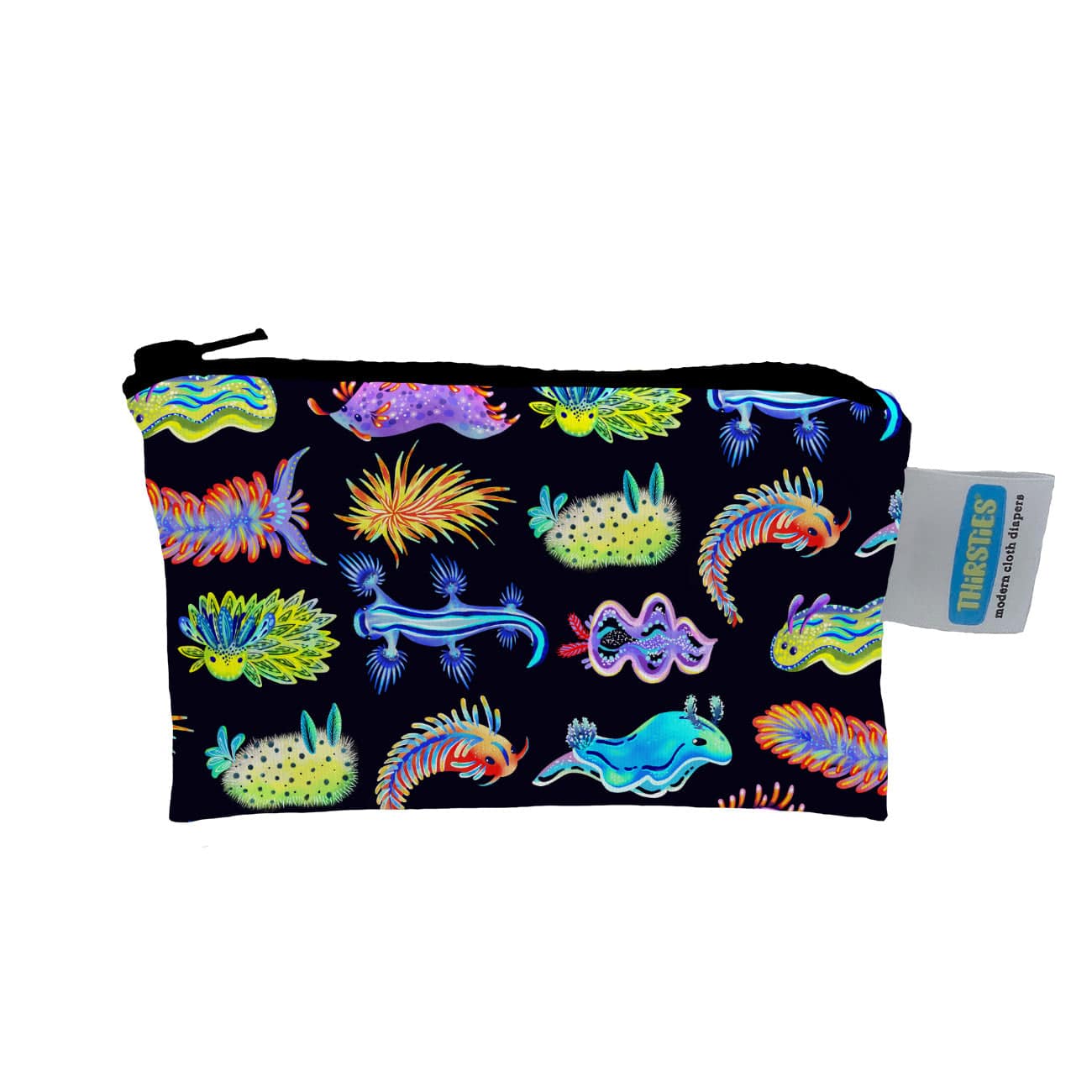 Sea Parade Simple Pouch Thirsties Thirsties Lil Tulips