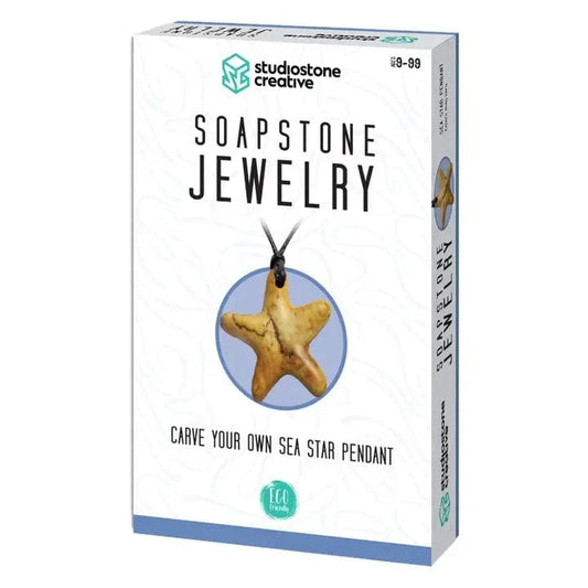 Sea Star Soapstone Pendant Jewelry Kit Carving & Whittling* Studiostone Creative Final Sale Lil Tulips