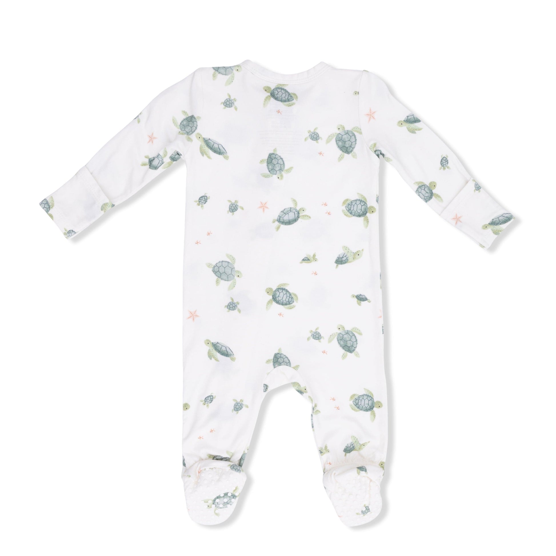 Sea Turtles - 2 Way Zipper Footie Angel Dear Lil Tulips