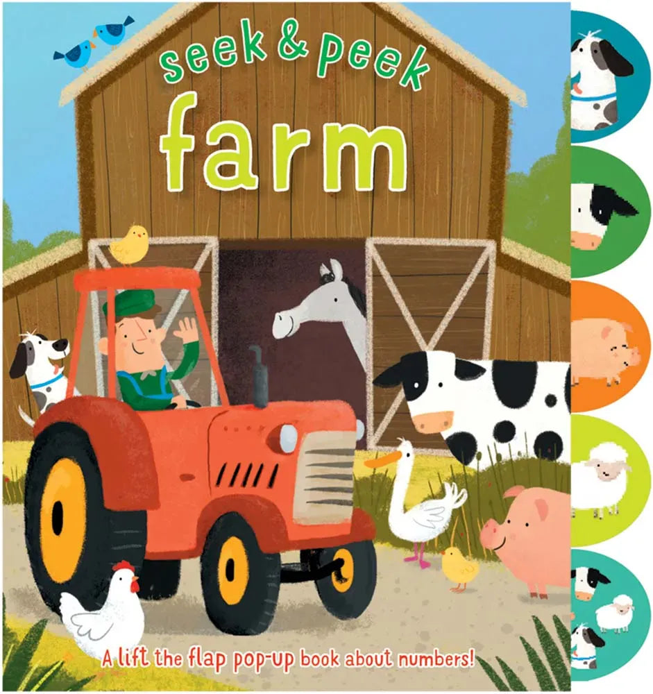 Seek & Peek Farm Board Book SourceBooks Lil Tulips