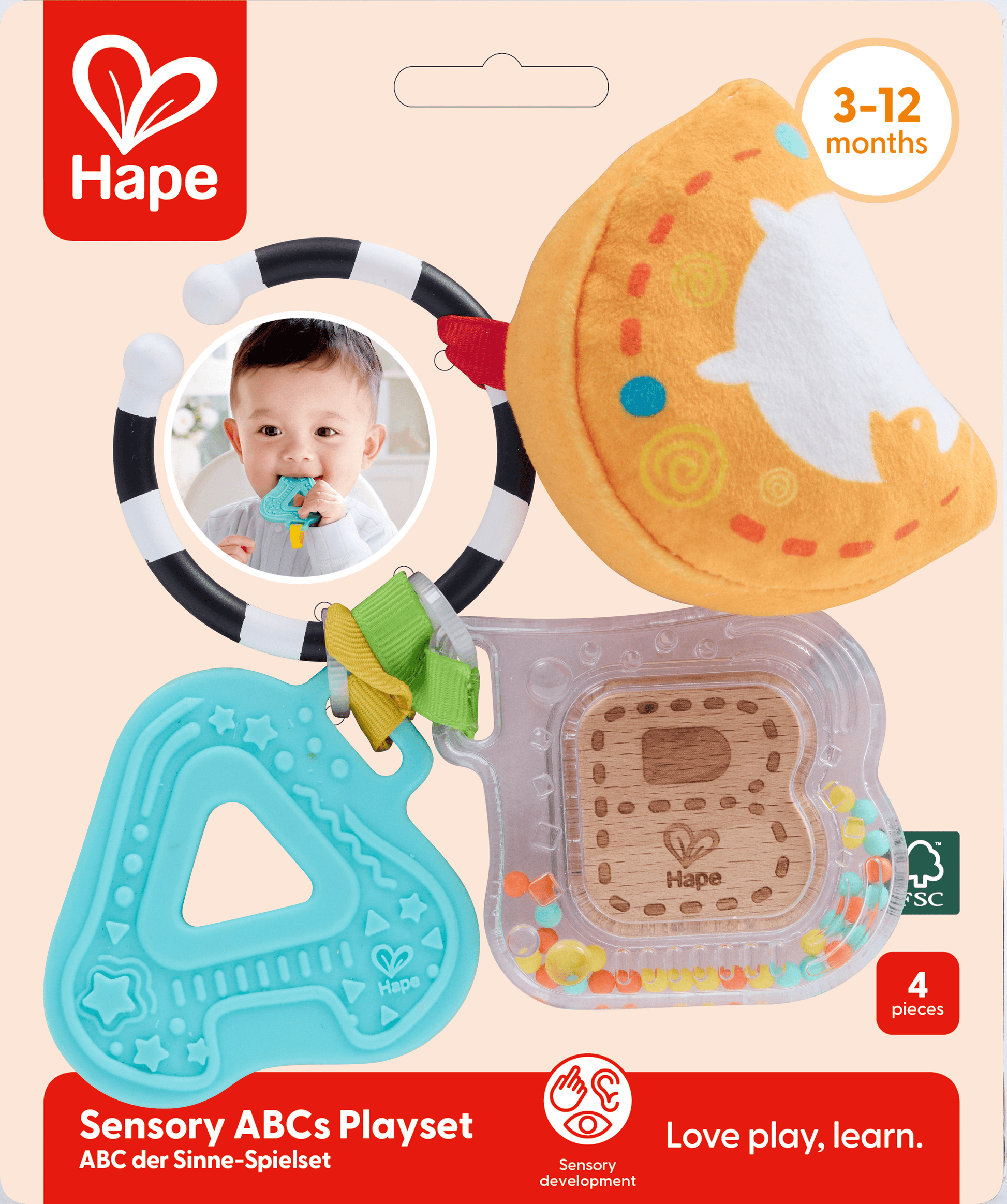 Sensory ABCs Playset Hape Lil Tulips