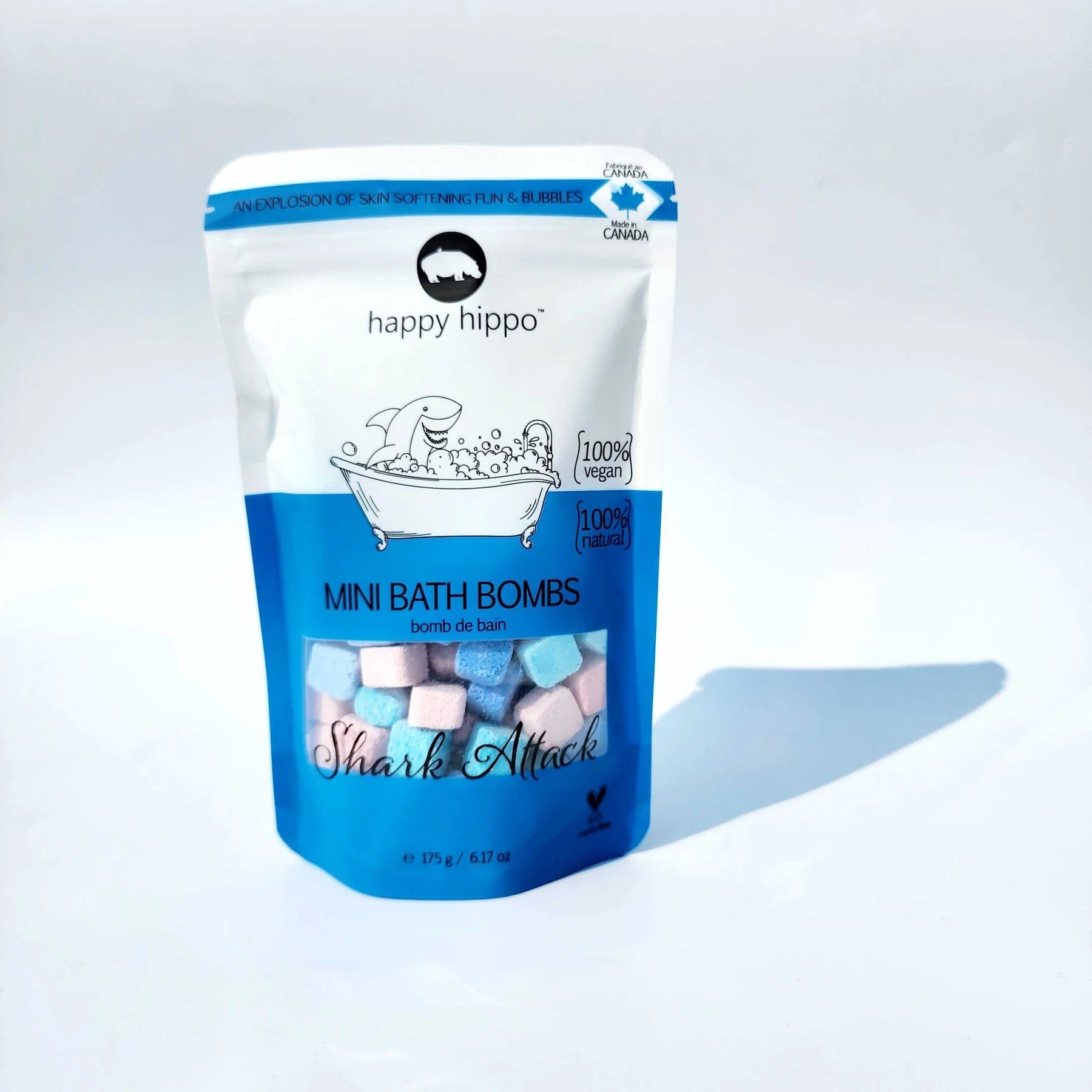 Shark Attack Mini Bath Bombs Happy Hippo Bath Lil Tulips