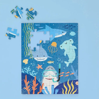 Shark Tank 48 Piece Puzzle Snax WerkShoppe Lil Tulips