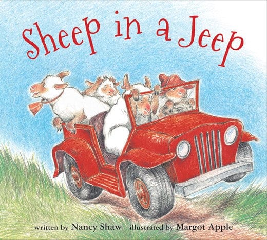 Sheep in A Jeep - Board Book Harper Collins Childrens Lil Tulips