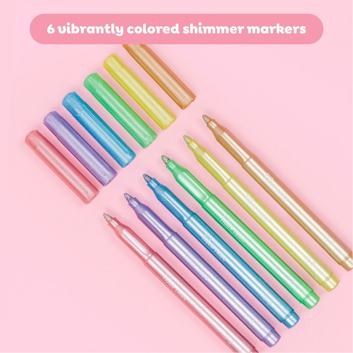 Shimmer Markers Tiger Tribe Lil Tulips