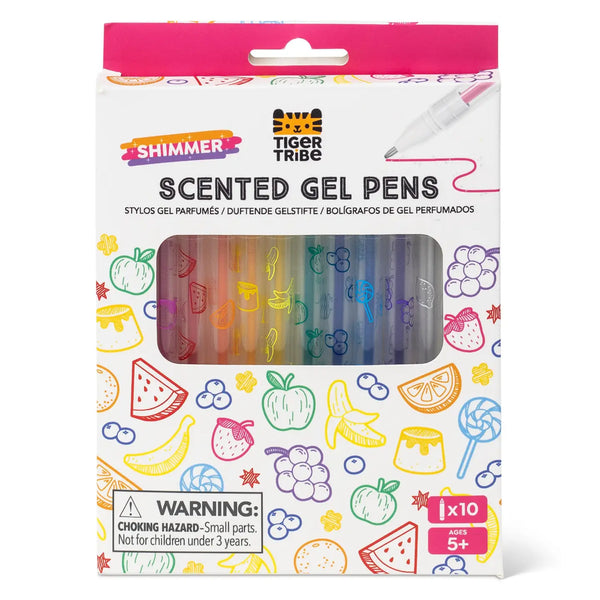 Shimmer Scented Gel Pens Tiger Tribe Lil Tulips