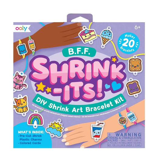 Shrink-Its! D.I.Y. Shrink Art Bracelets Kit - B.F.F. OOLY Lil Tulips
