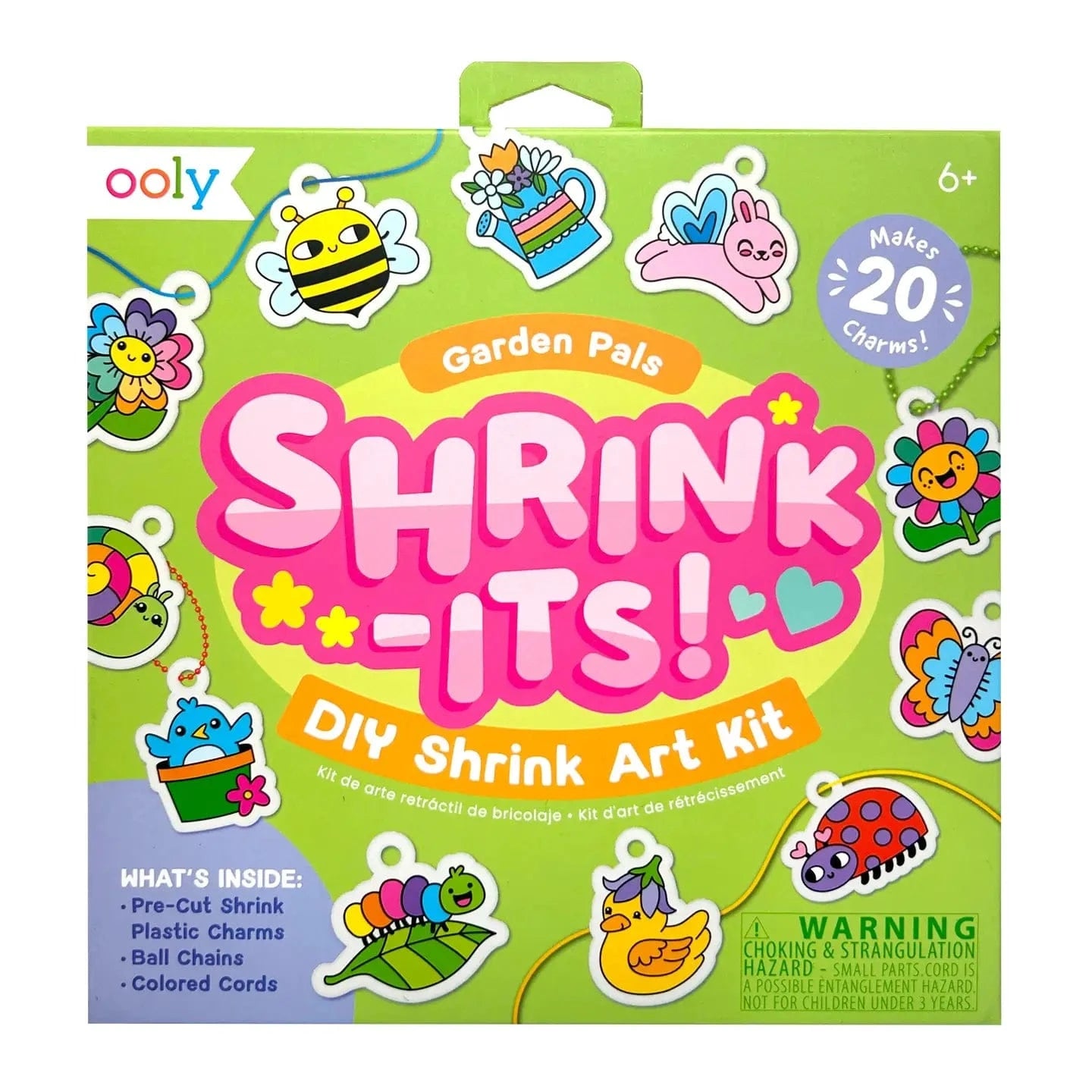 Shrink-Its! Diy Shrink Art Kit - Garden Pals OOLY Lil Tulips