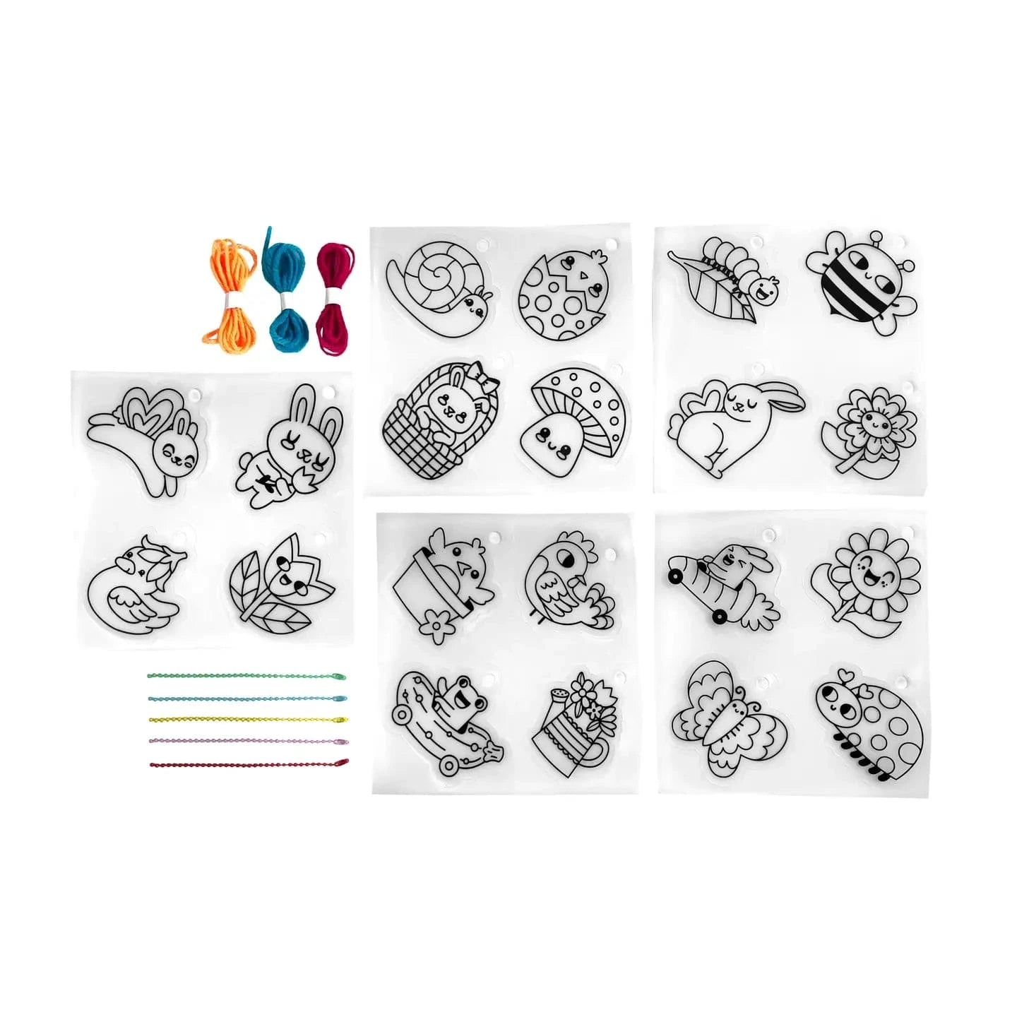 Shrink-Its! Diy Shrink Art Kit - Garden Pals OOLY Lil Tulips