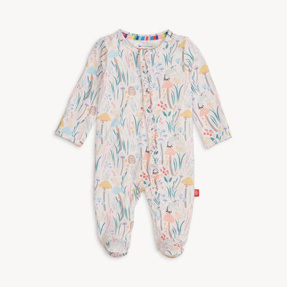 Shroom And Bloom Modal Footie W/ Ruff Magnetic Me Lil Tulips