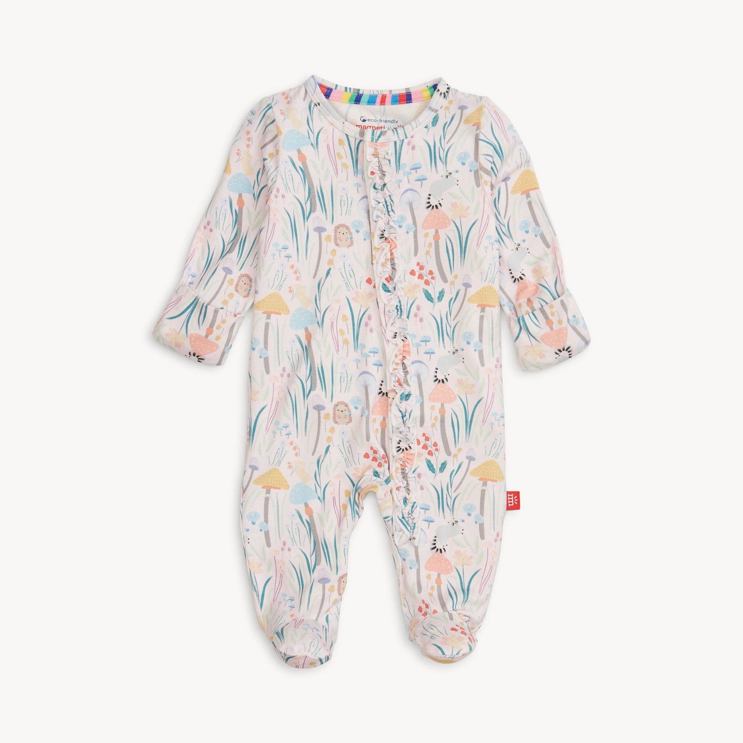 Shroom And Bloom Modal Footie W/ Ruff Magnetic Me Lil Tulips