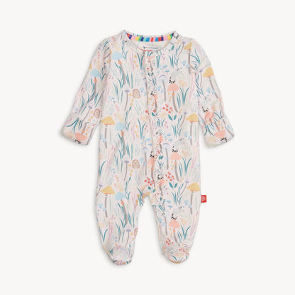 Shroom And Bloom Modal Footie W/ Ruff Magnetic Me Lil Tulips