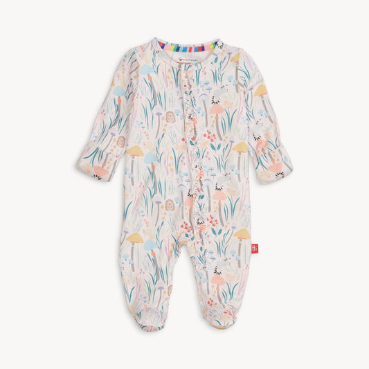 Shroom And Bloom Modal Footie W/ Ruff Magnetic Me Lil Tulips