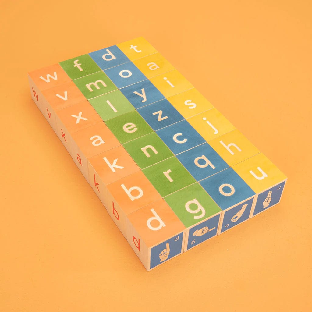 Sign Language Block Sets Uncle Goose Lil Tulips