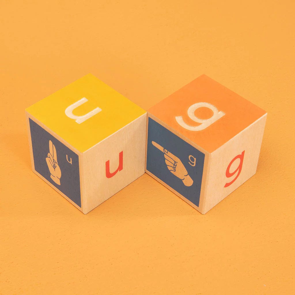 Sign Language Block Sets Uncle Goose Lil Tulips