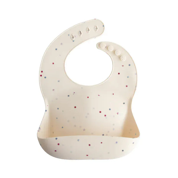 Silicone Baby Bib (Stars) Mushie Lil Tulips