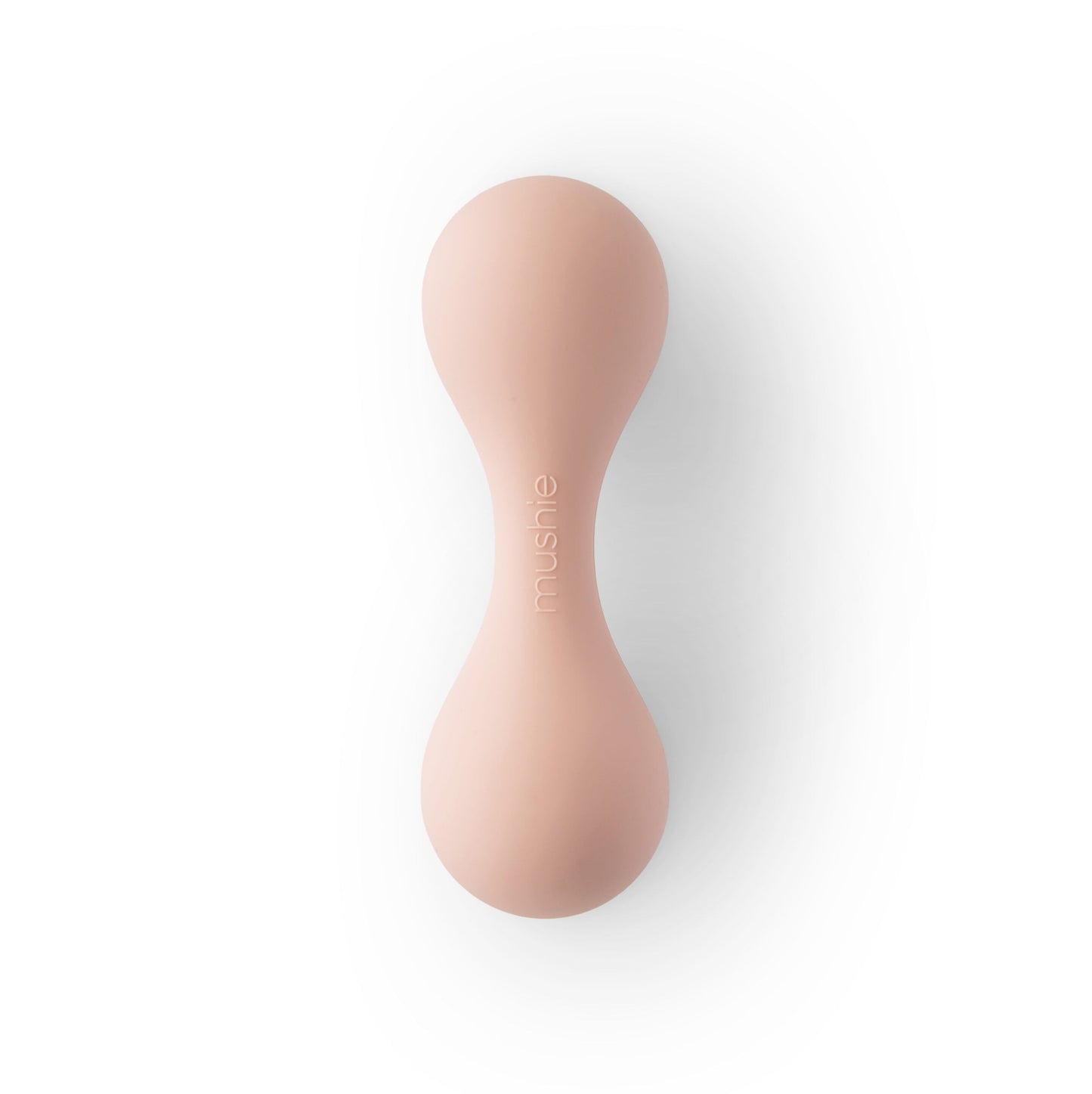 Silicone Baby Rattle Toy (Blush) Mushie Lil Tulips