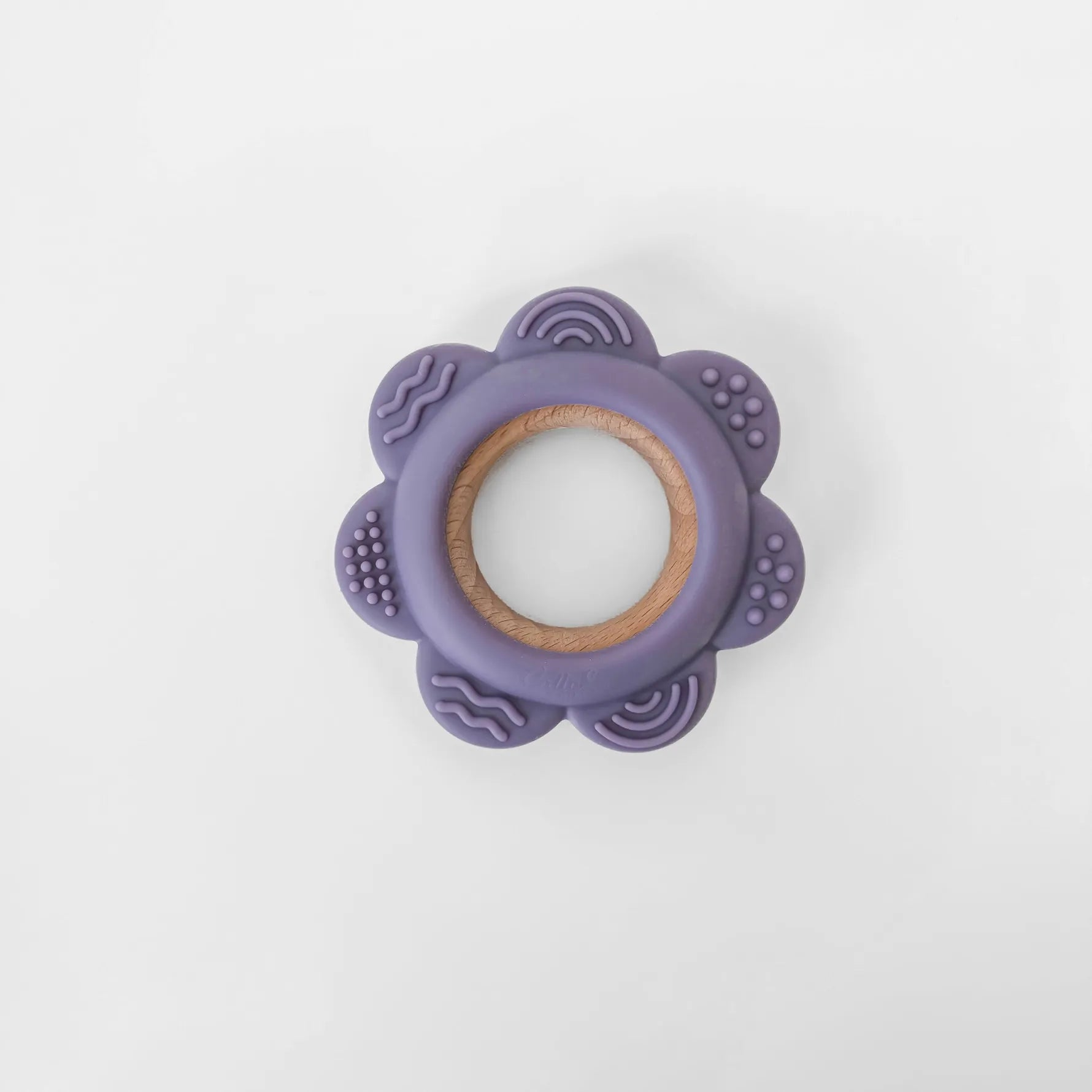 Silicone & Beechwood Flower - Purple Calla & Friends Lil Tulips