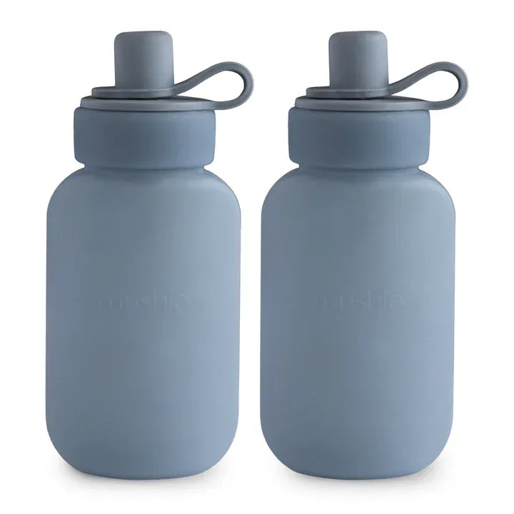 Silicone Puree Pouch 2-Pack - Tradewinds Mushie Lil Tulips