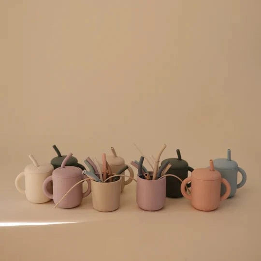 Silicone Replacement Straws - 5 Pack - Petal Mushie Lil Tulips