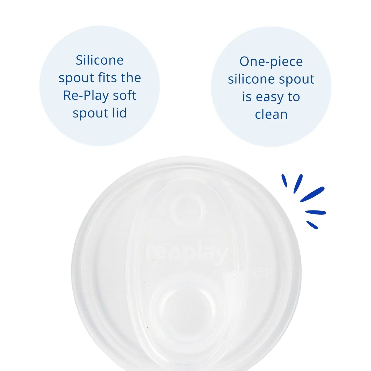Silicone Soft Spout Valve RePlay Lil Tulips