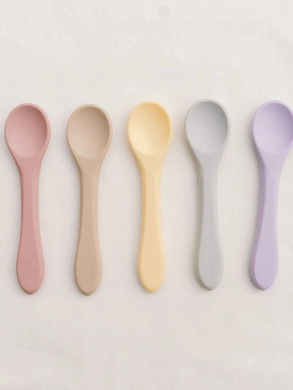Silicone Spoon - Single Peaks & Valleys Baby Lil Tulips