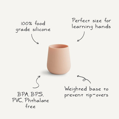 Silicone Starter Cup (Blush)