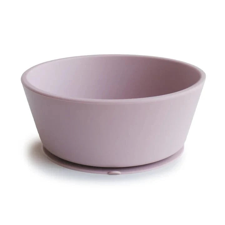 Silicone Suction Bowl - Soft Lilac Mushie Lil Tulips