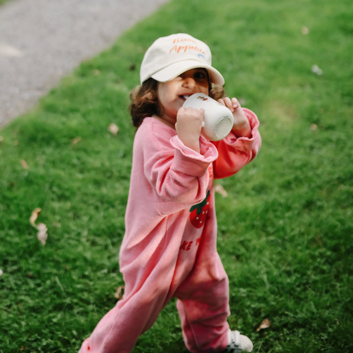 Silicone Training Cup + Straw (Fairy Mice) Mushie Lil Tulips