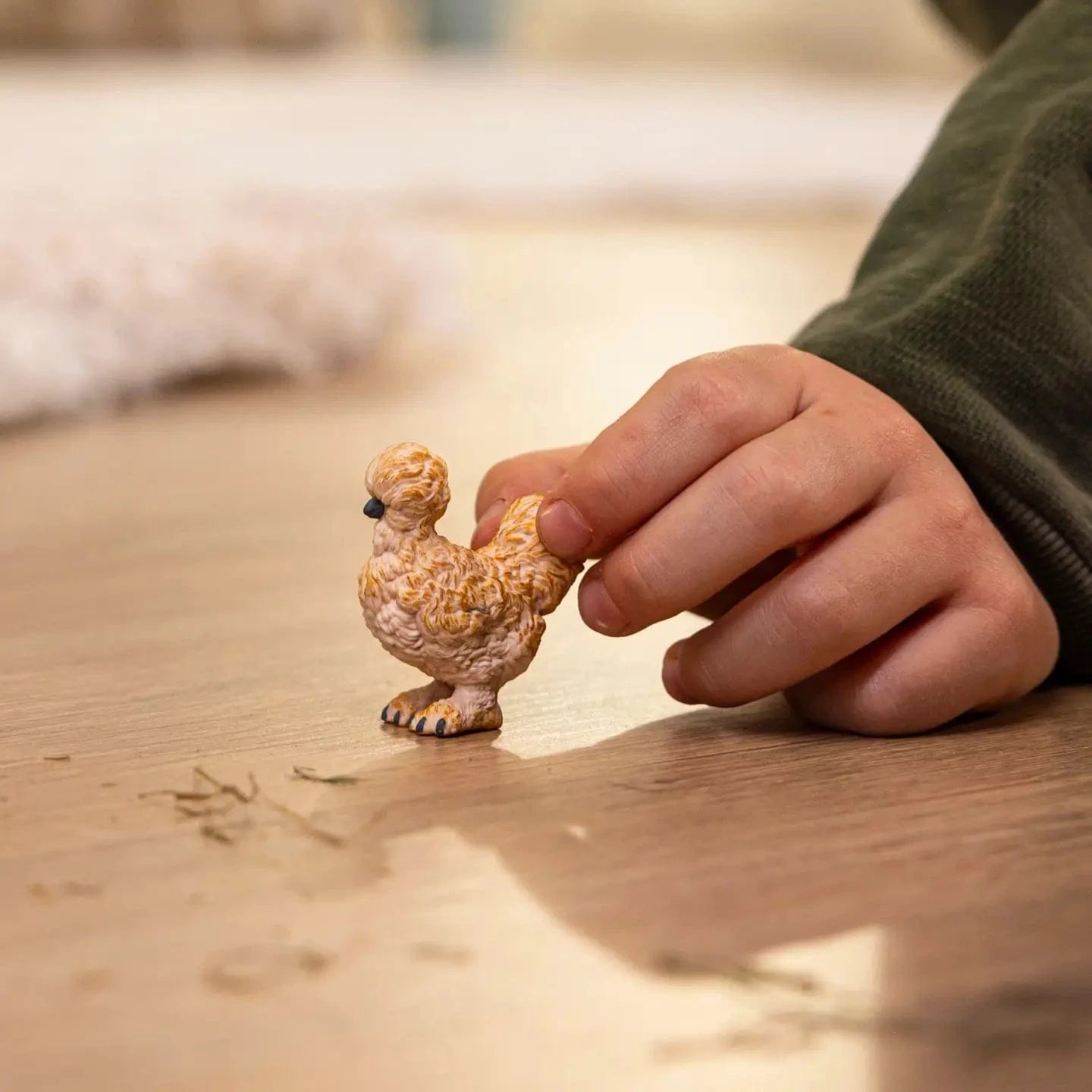 Silkie Chicken Farm Animal Toy Schleich Lil Tulips