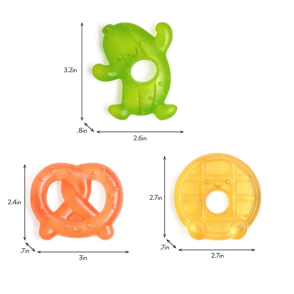 Silly Food Coolers™ Water Filled Teethers (3-pack) Itzy Ritzy Lil Tulips