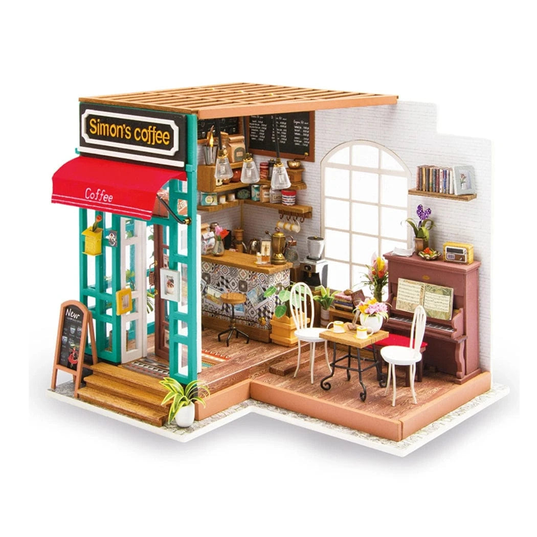 Simon's Coffee DG109 Diy Mini House Cafe Shop Rolife Lil Tulips