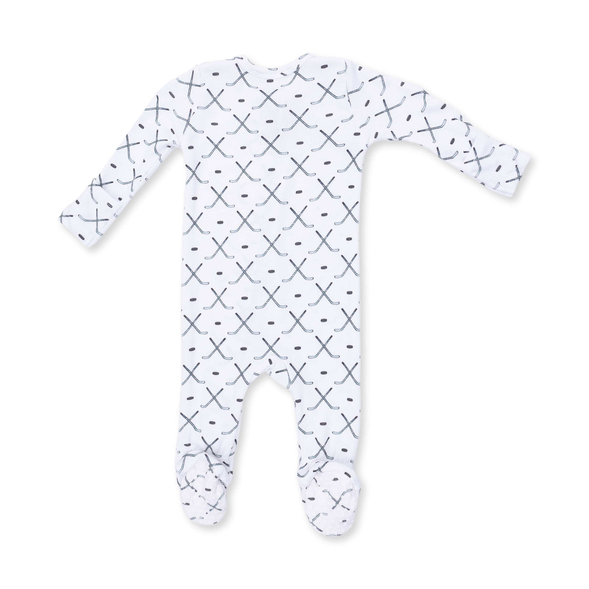 Simple Hockey - 2 Way Zipper Footie Angel Dear Lil Tulips