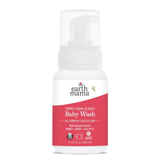 Simply Non-Scents Castile Baby Wash Earth Mama Angel Baby Lil Tulips