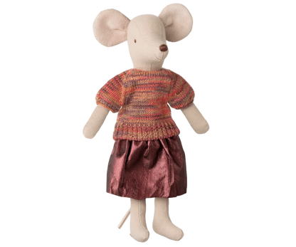 Skirt and knitted blouse, Mum mouse Maileg Lil Tulips