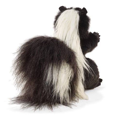 Skunk, Standing Hand Puppet Folkmanis Puppets Lil Tulips