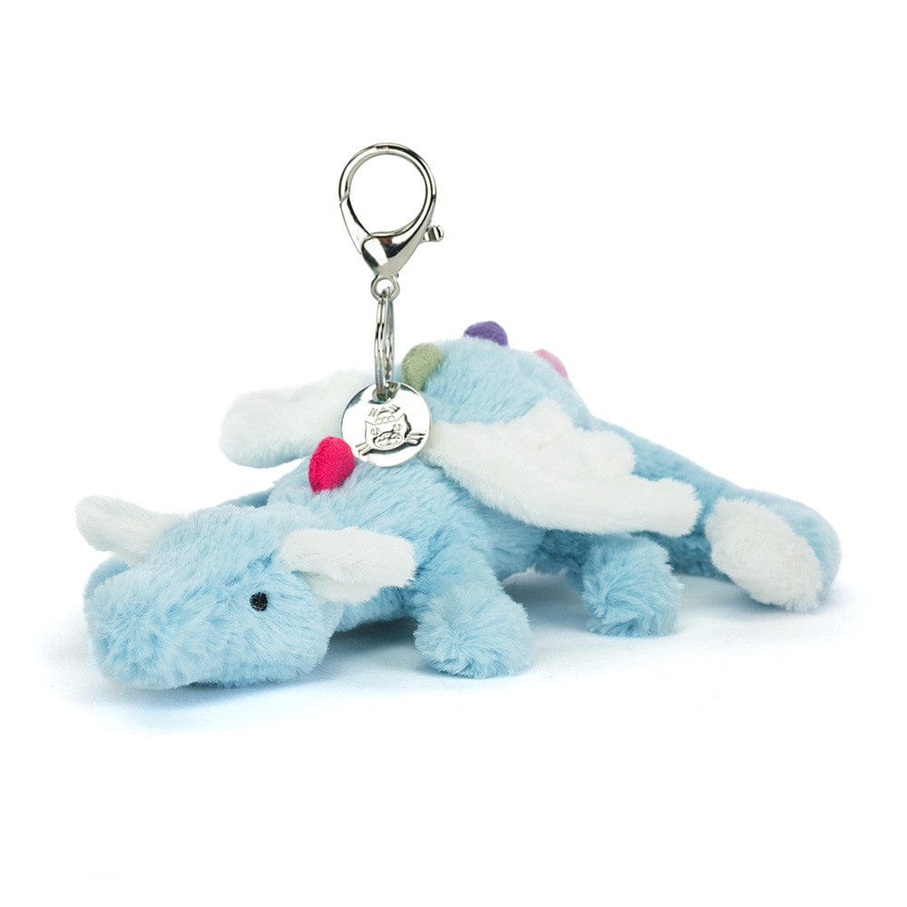 Sky Dragon Bag Charm Jellycat Lil Tulips