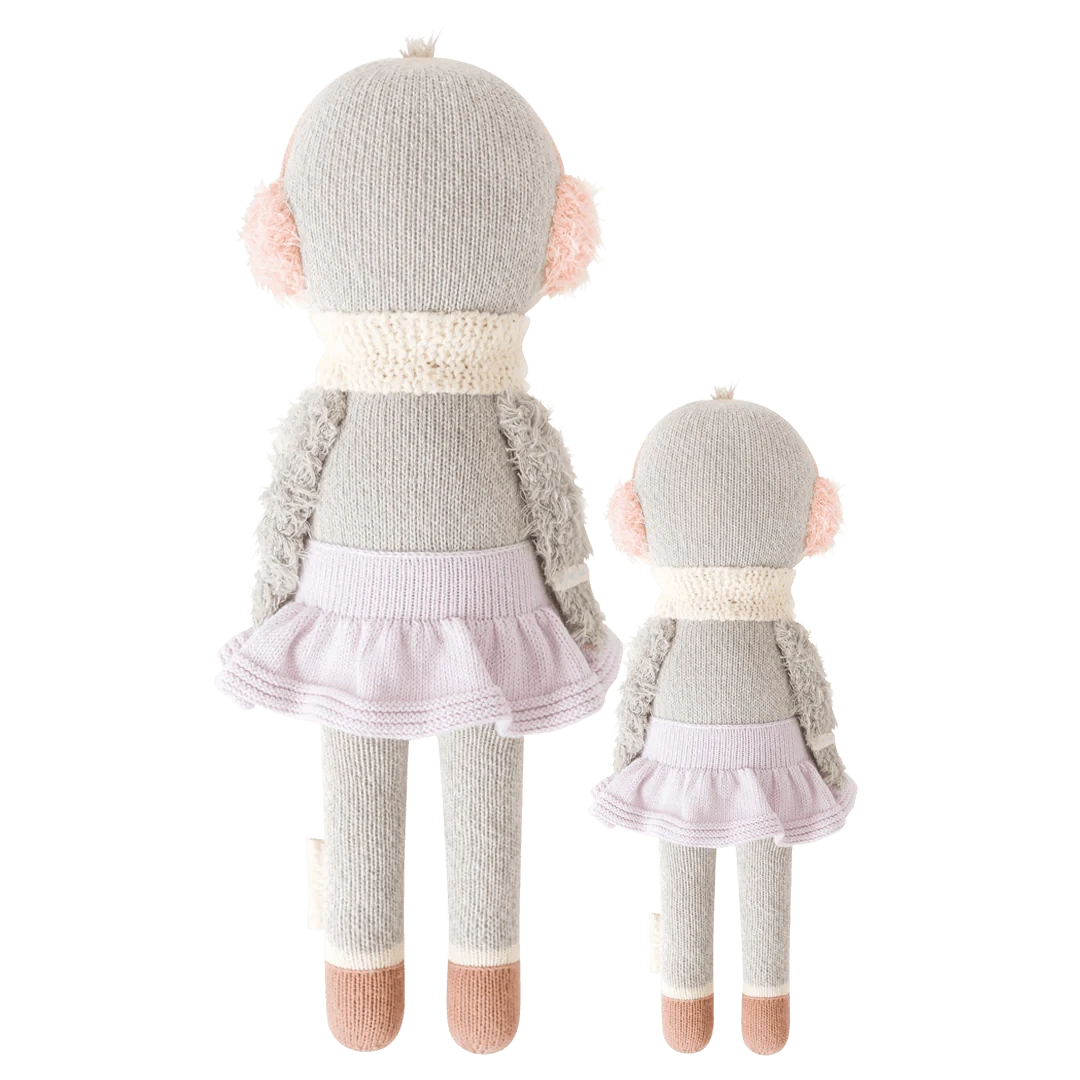 Skylar the penguin Hand Knit Doll cuddle+kind Lil Tulips