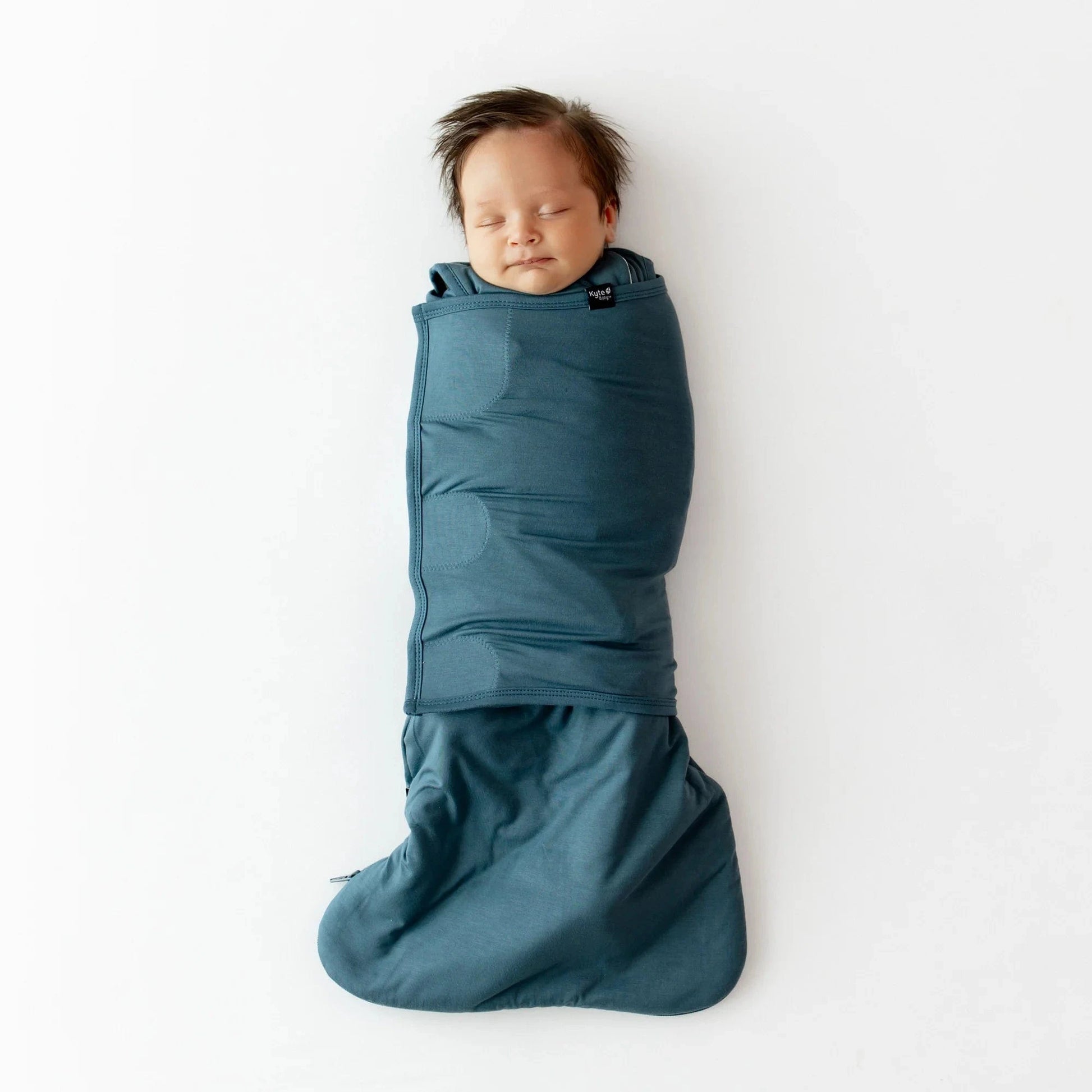 Sleep Bag Swaddler in Atlantic 1.0 XS Kyte Baby Lil Tulips