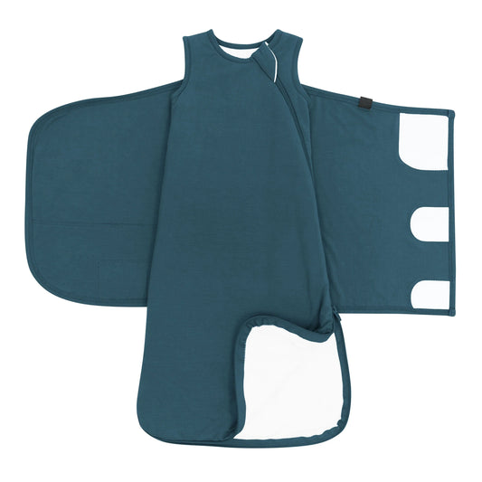 Sleep Bag Swaddler in Atlantic 1.0 XS Kyte Baby Lil Tulips