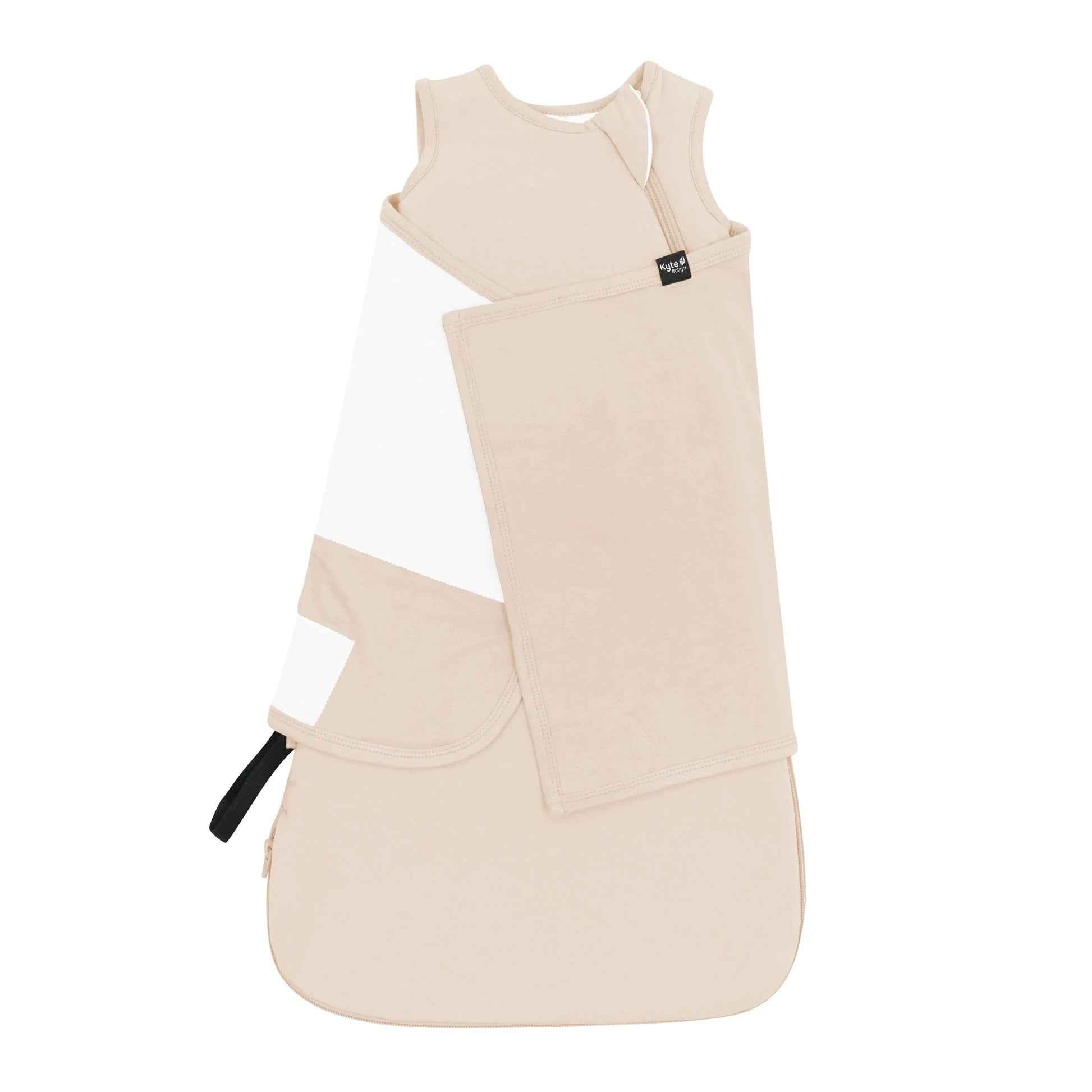 Sleep Bag Swaddler in Bisque 1.0 XS Kyte Baby Lil Tulips