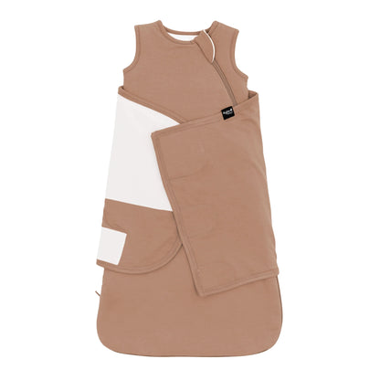 Sleep Bag Swaddler in Latte 1.0 XS Kyte Baby Lil Tulips