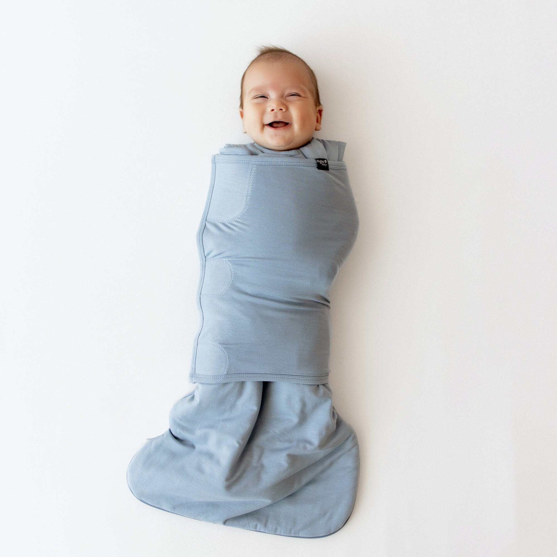 Sleep Bag Swaddler in Slate 1.0 XS Kyte Baby Lil Tulips