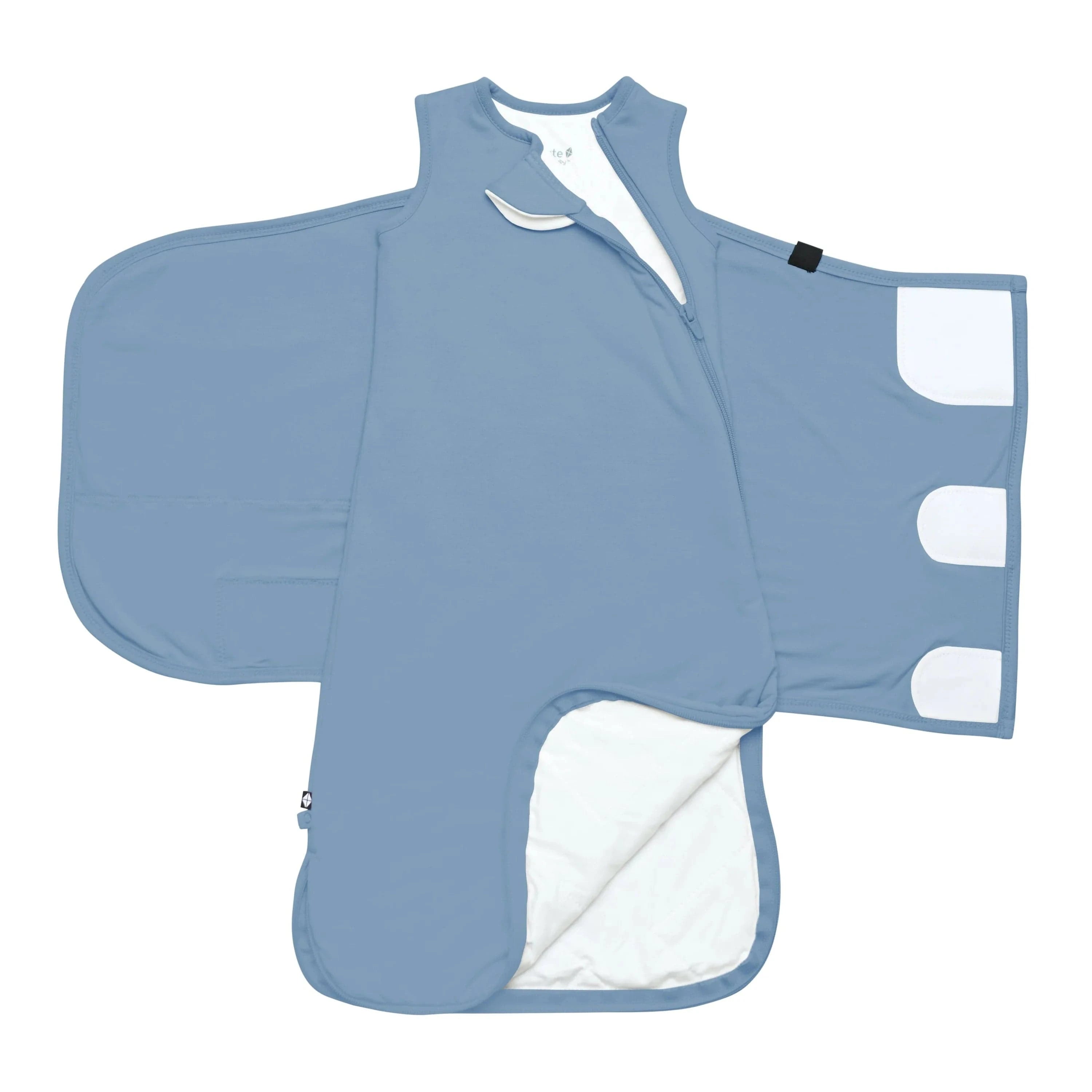 Sleep Bag Swaddler in Slate 1.0 XS Kyte Baby Lil Tulips