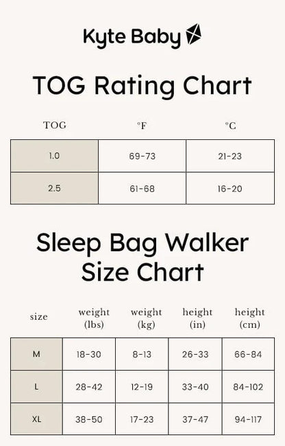 Sleep Bag Walker in Thyme 1.0 Kyte Baby Lil Tulips
