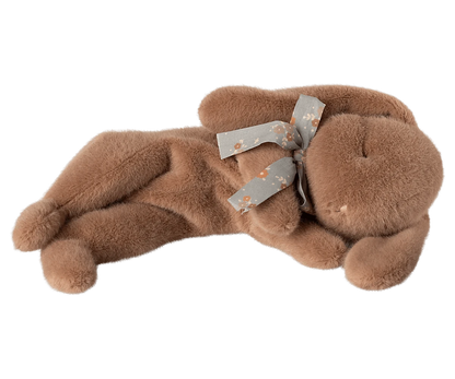 Sleeping bunny plush, Small - Soft brown Maileg Lil Tulips