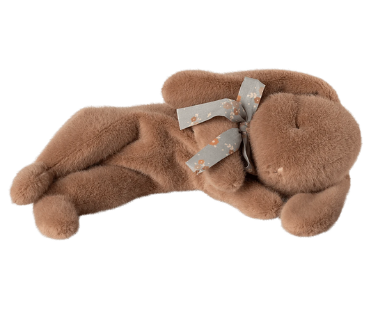 Sleeping bunny plush, Small - Soft brown Maileg Lil Tulips