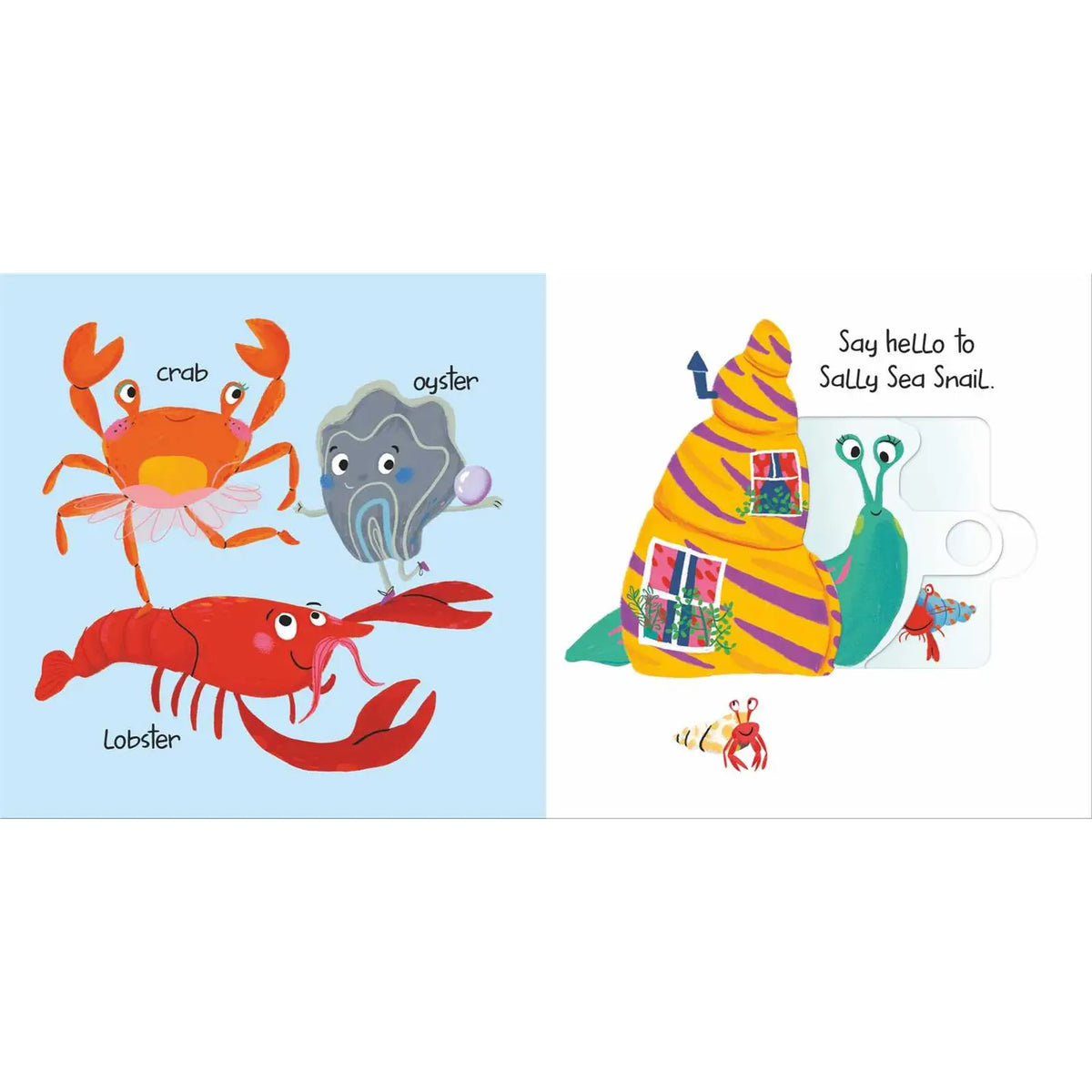 Slide and Peek - In the Ocean Simon & Schuster Lil Tulips